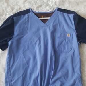 Hospital uniform shirt short sleeve L man